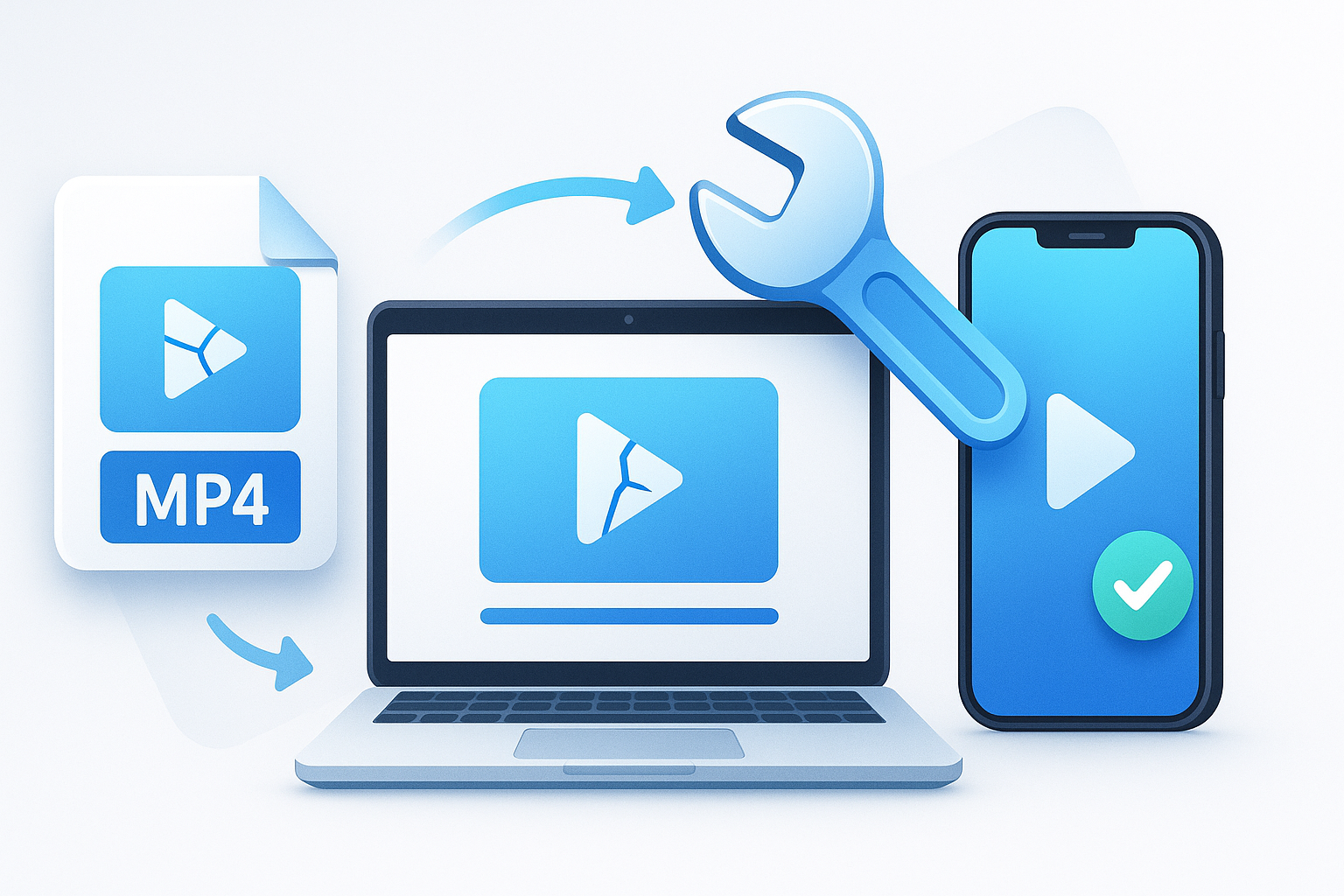 VideoRepair thumbnail - Réparer une vidéo sans son ou avec un décalage audio