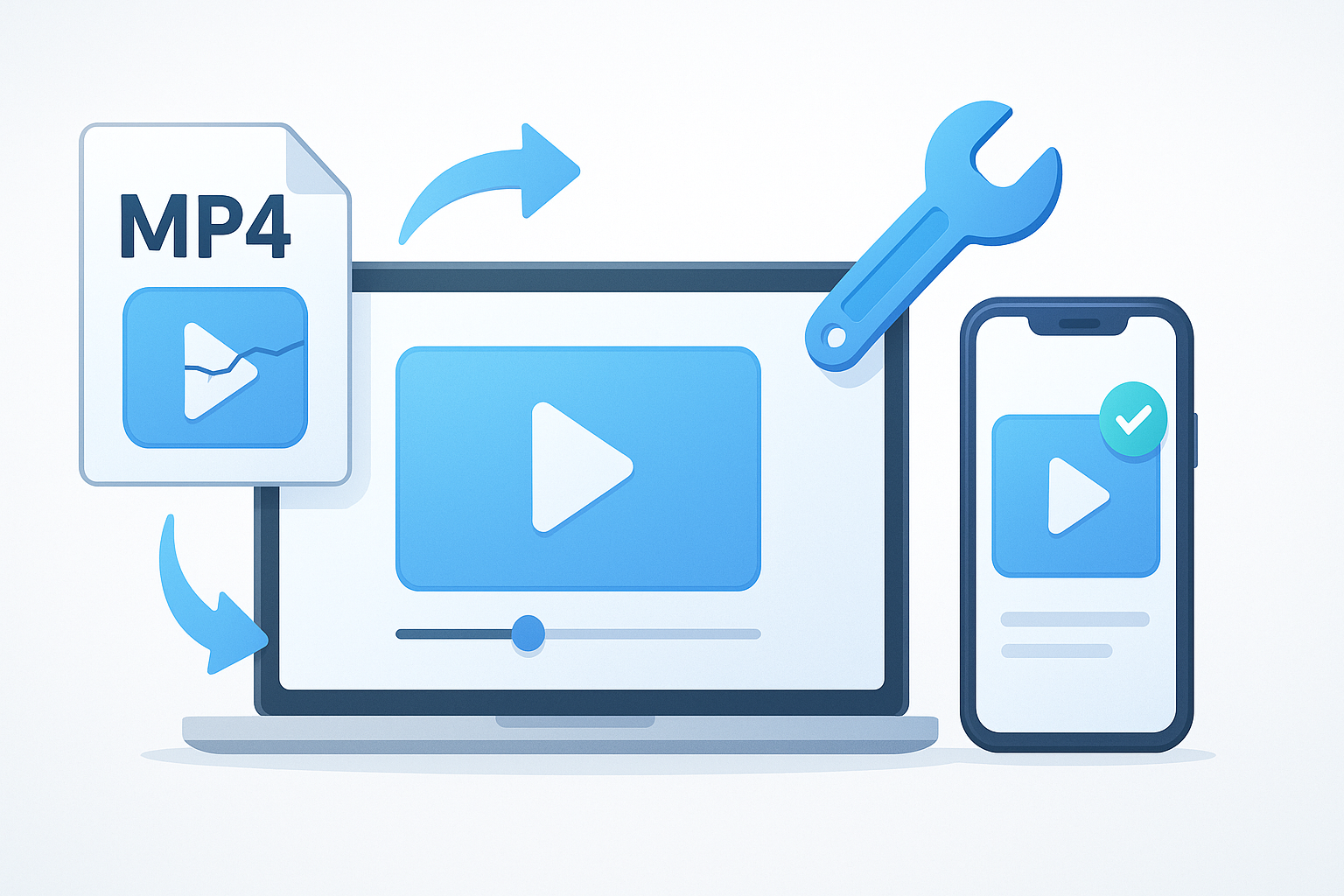 VideoRepair thumbnail - Cómo reparar un archivo MP4 dañado (paso a paso)