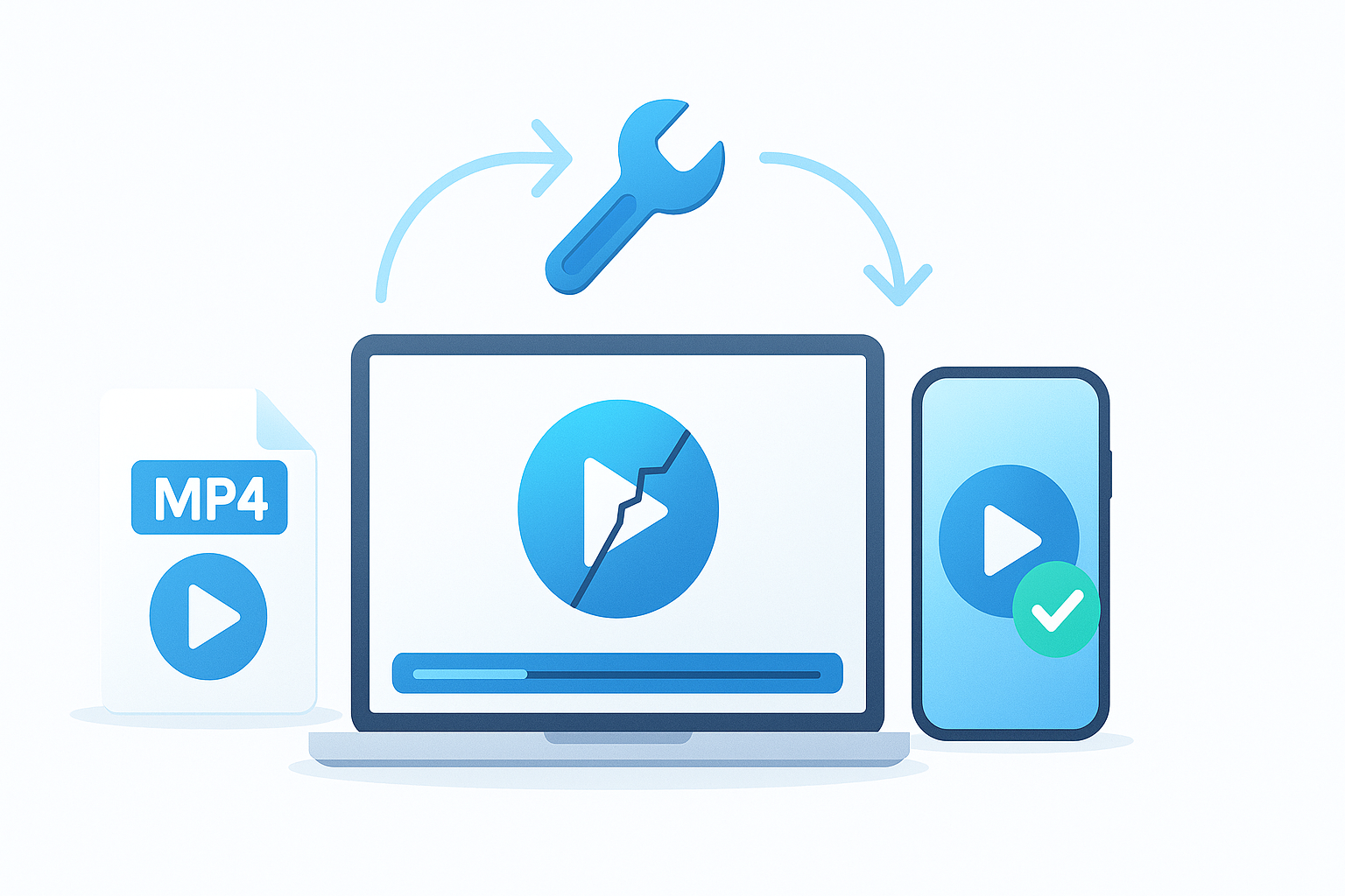 VideoRepair thumbnail - Como Corrigir um Arquivo MP4 Corrompido (Passo a Passo)
