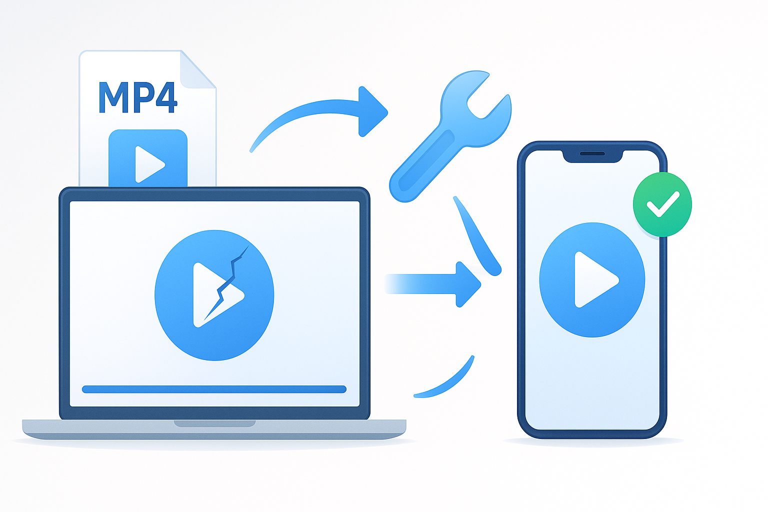 VideoRepair thumbnail - Reparar arquivos de vídeo corrompidos no iPhone/Android