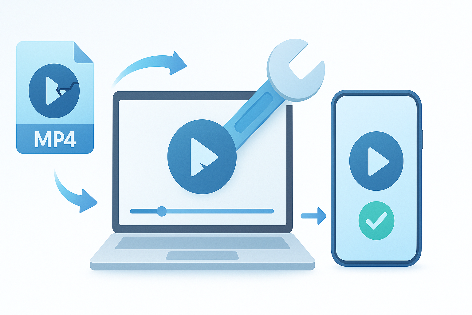 VideoRepair thumbnail - Repair corrupted iPhone/Android video files