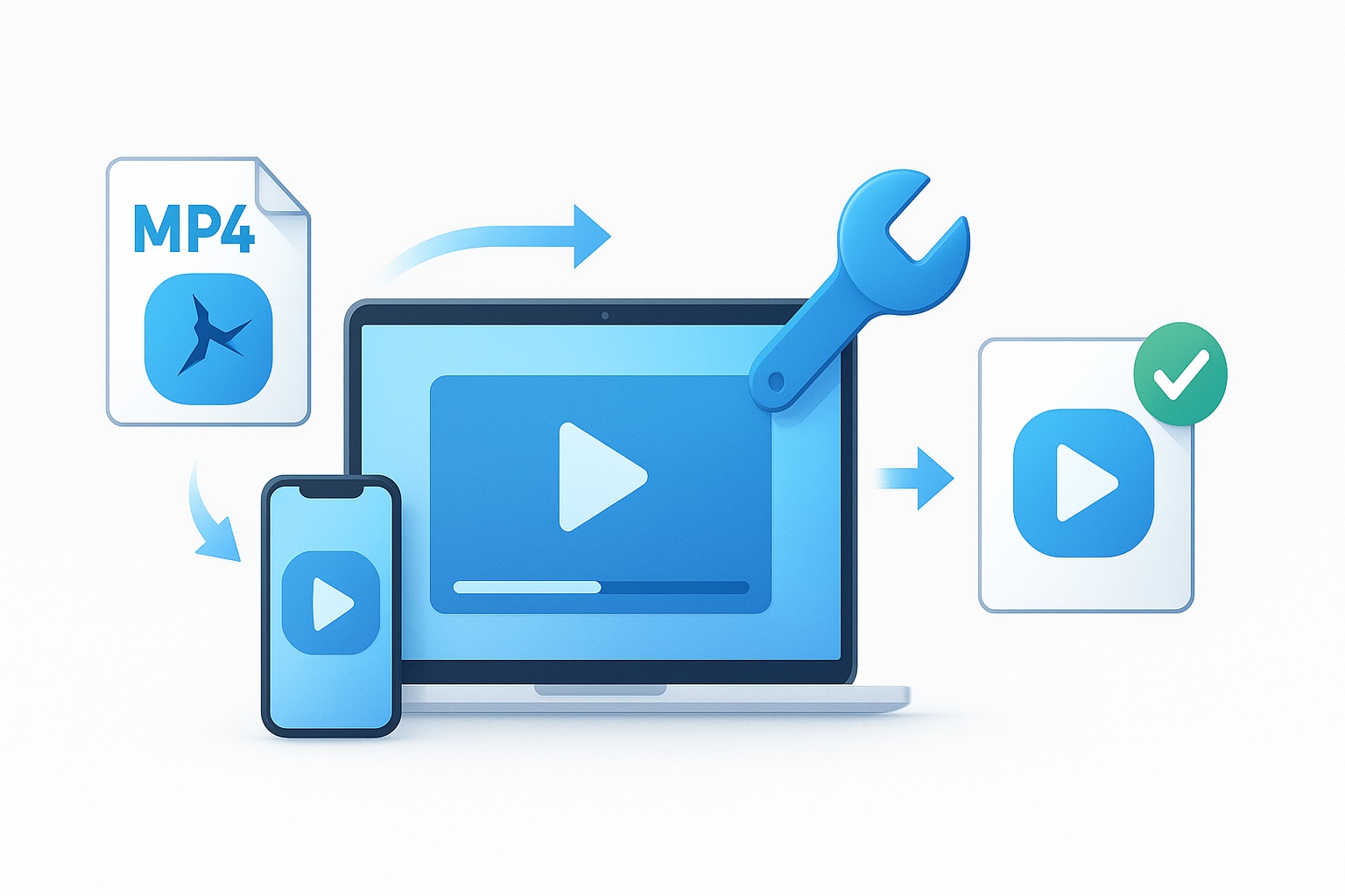 VideoRepair thumbnail - Archivo de video no reproducible después de la transferencia (GoPro/Drone/SD)